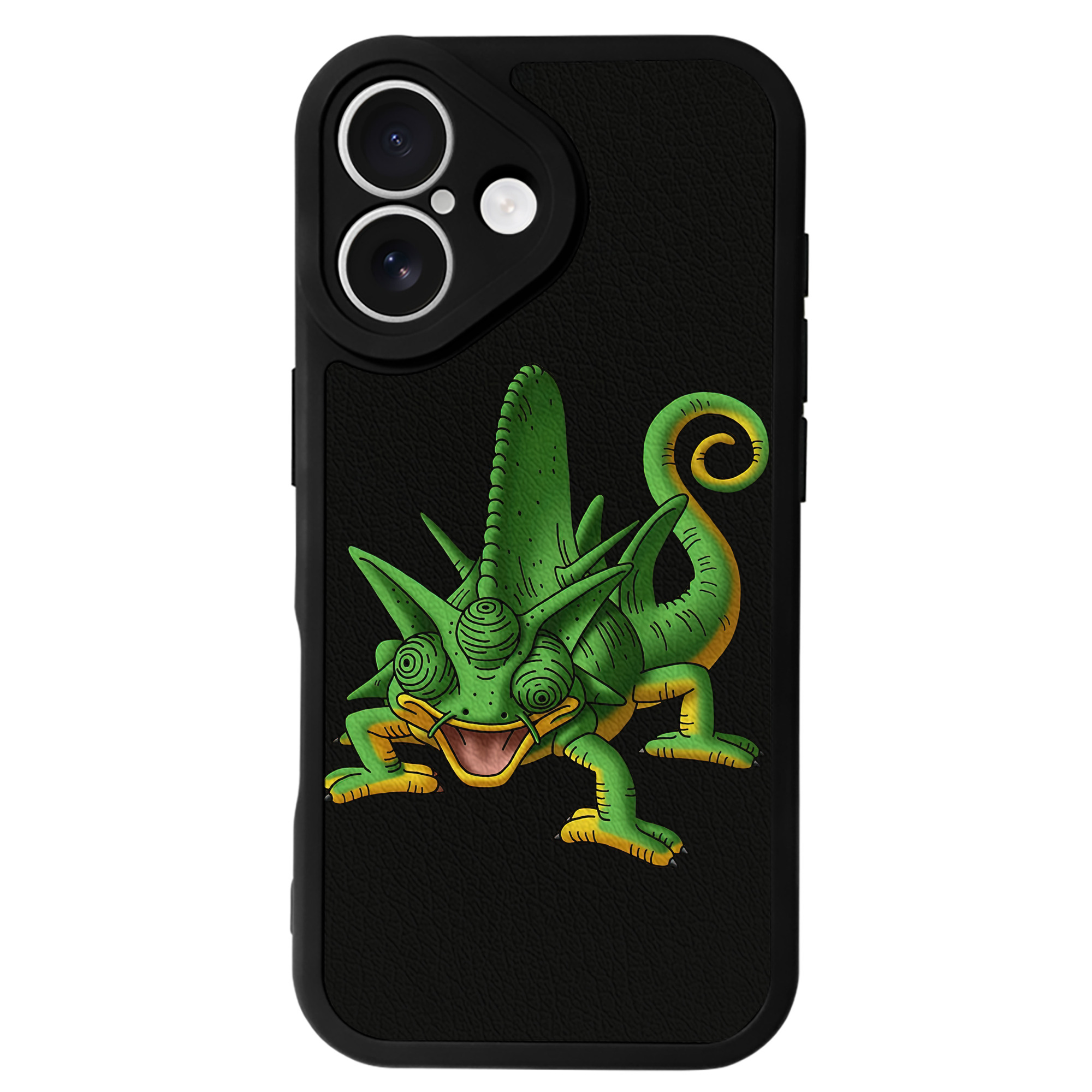 （画像用） ドラゴンクエスト Doragon Kuesuto Dragon Quest 【iPhone 16シリーズ対応】シリコンスマホケース（レザー調） 材質：シリコン